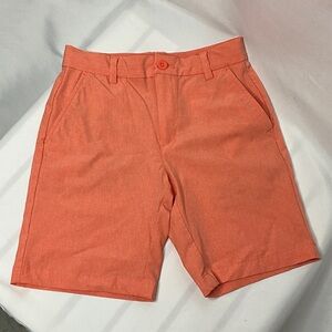 Vineyard Vines Performance Shorts Coral Kids Size 10